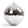 discokugel silber mit öse